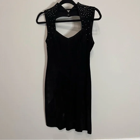 firenze | Dresses | Firenze Santa Barbara Vintage Leather Studded Dress  Small | Poshmark